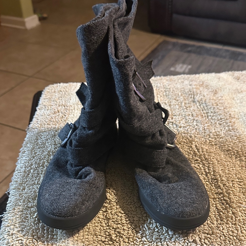 BLOW FISH Stylish Gray Boots - Picture 2 of 12